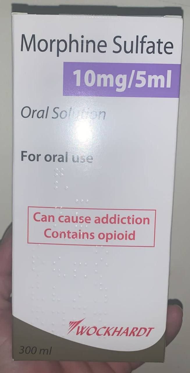 morphine oral solution 10mg/5ml